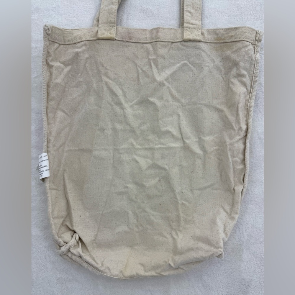 Starbucks Disney 50th Anniversary Magic Kingdom Cream Tote Bag - Picture 15 of 15